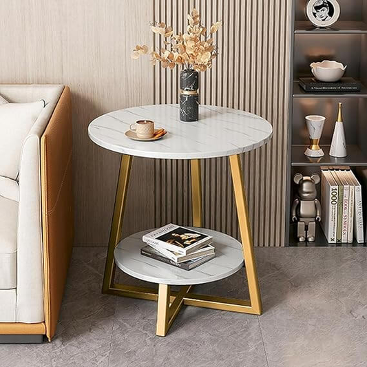 2 Tier Round Coffee Table