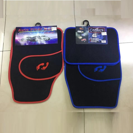 4 Piece Anti-Slip Carpet Car Mat