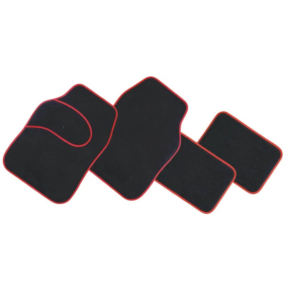 4 Piece Anti-Slip Carpet Car Mat