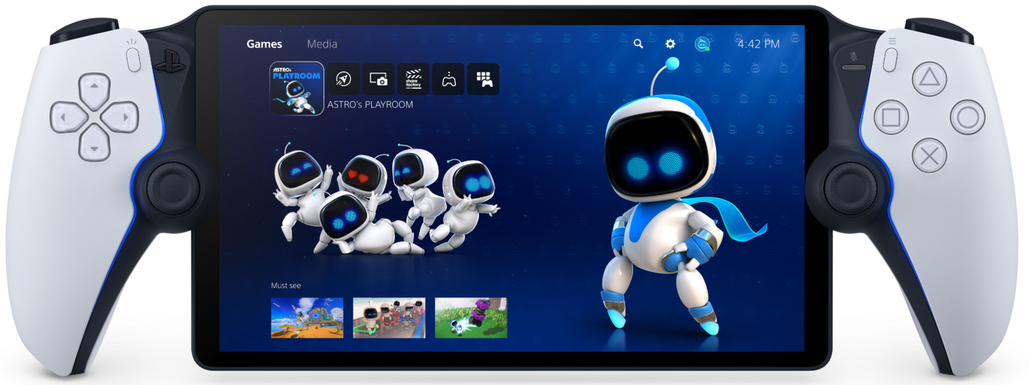 Sony PlayStation White Portal remote Player