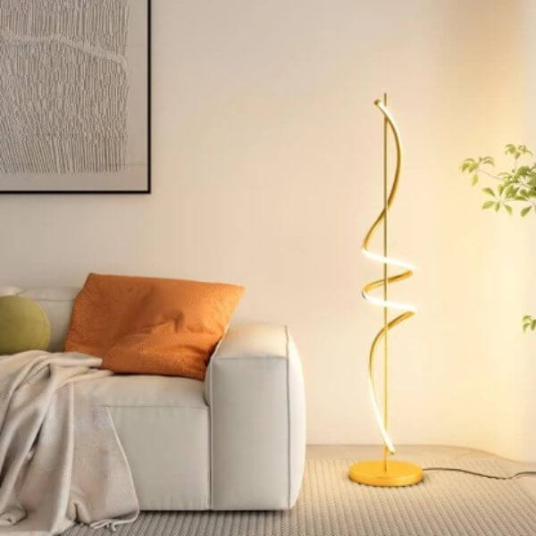 LED Color Changing Bright Floor Standing Bedside Lamp