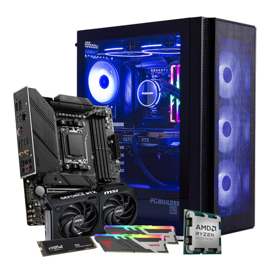 PCBuilder Ryzen 7 9700X TACTICIAN Gaming PC β Windows 11, High-Performance Desktop