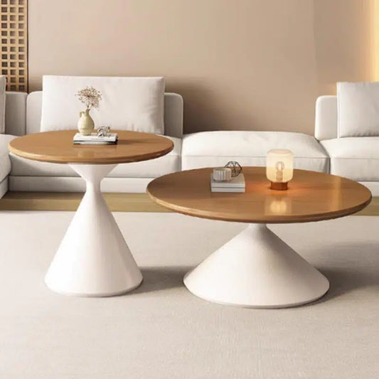 Forest Wood Coffee Table Set