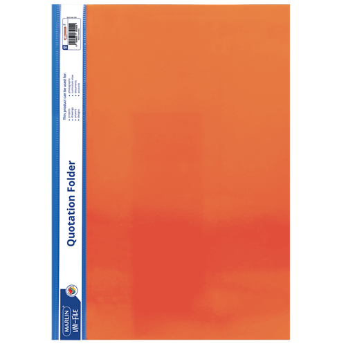 Marlin A4 Quotation and Presentation Folder - Pack of 10