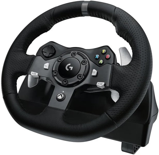 Logitech G920 Driving Force Racing Steering Wheel for Xbox One and PC