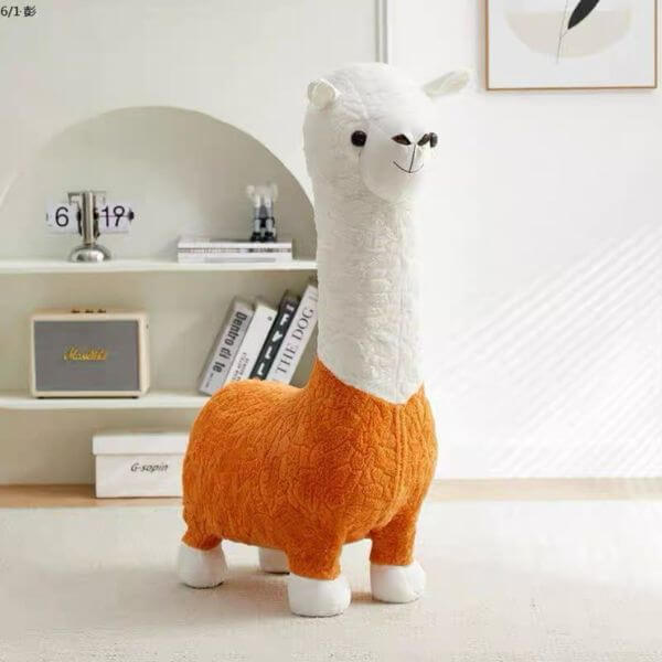 Kids Llama Shaped Stool