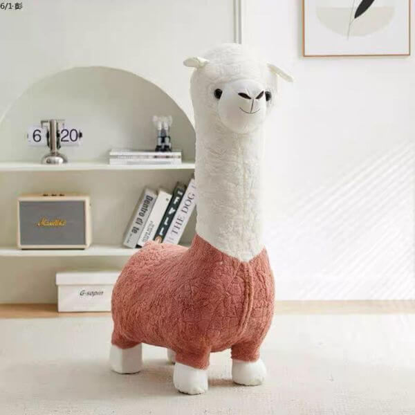Kids Llama Shaped Stool
