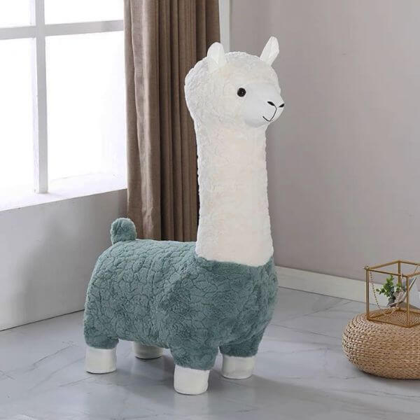 Kids Llama Shaped Stool