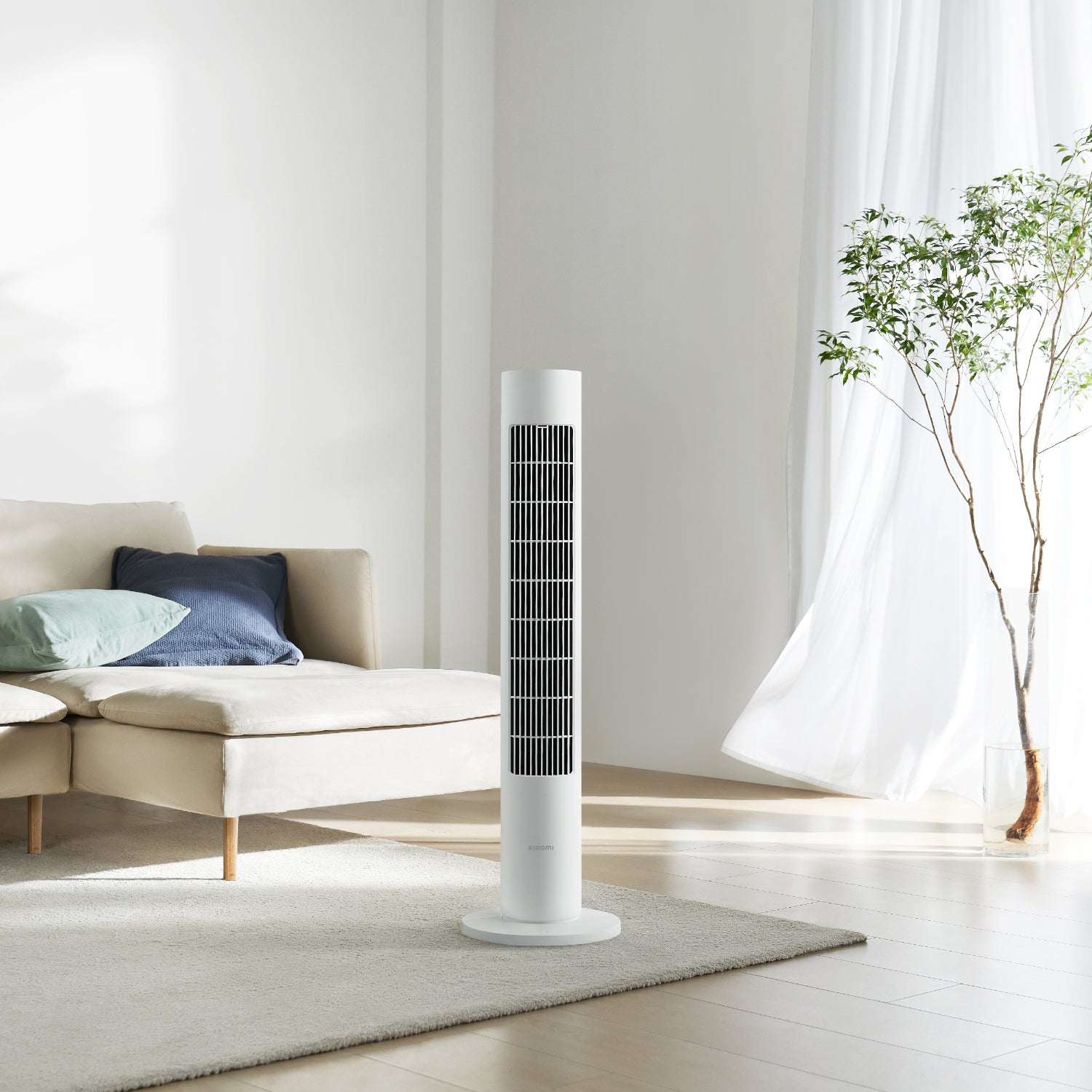 Xiaomi Smart Tower Fan 2 150 degree oscillation living room bedroom