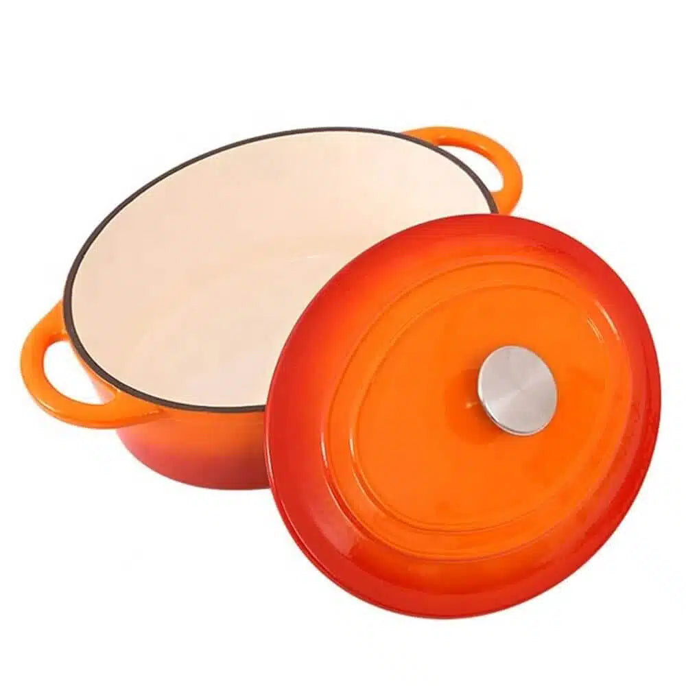 Oval Cast Iron Enamel Casserole