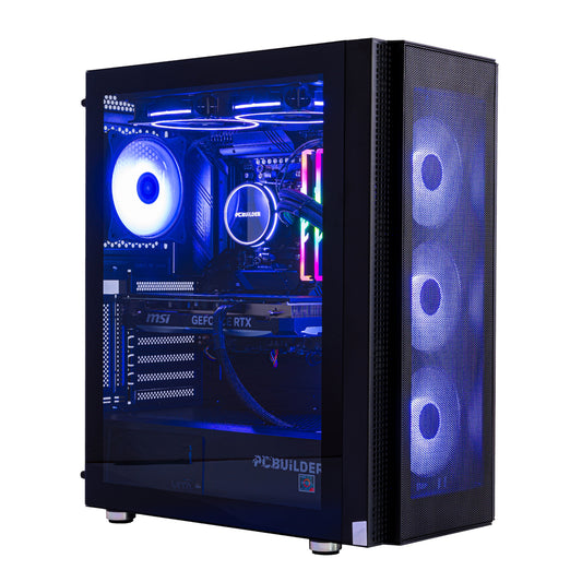 PCBuilder Ryzen 7 9700X TACTICIAN Gaming PC – Windows 11, High-Performance Desktop