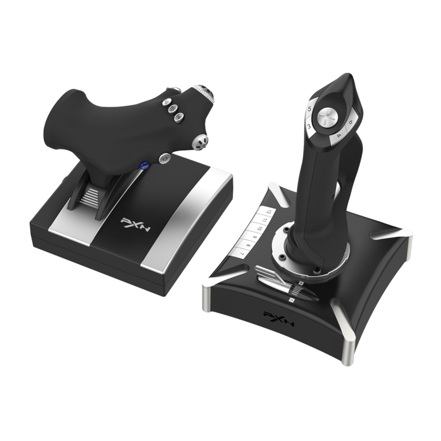 PXN 2119 PRO Flight Simulator Joystick – USB Gaming Controller for PC