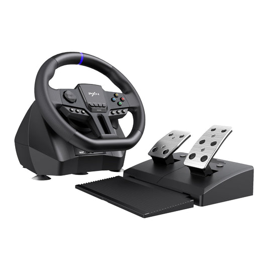 PXN V900 Gen2 Gaming Steering Wheel with Pedal Set