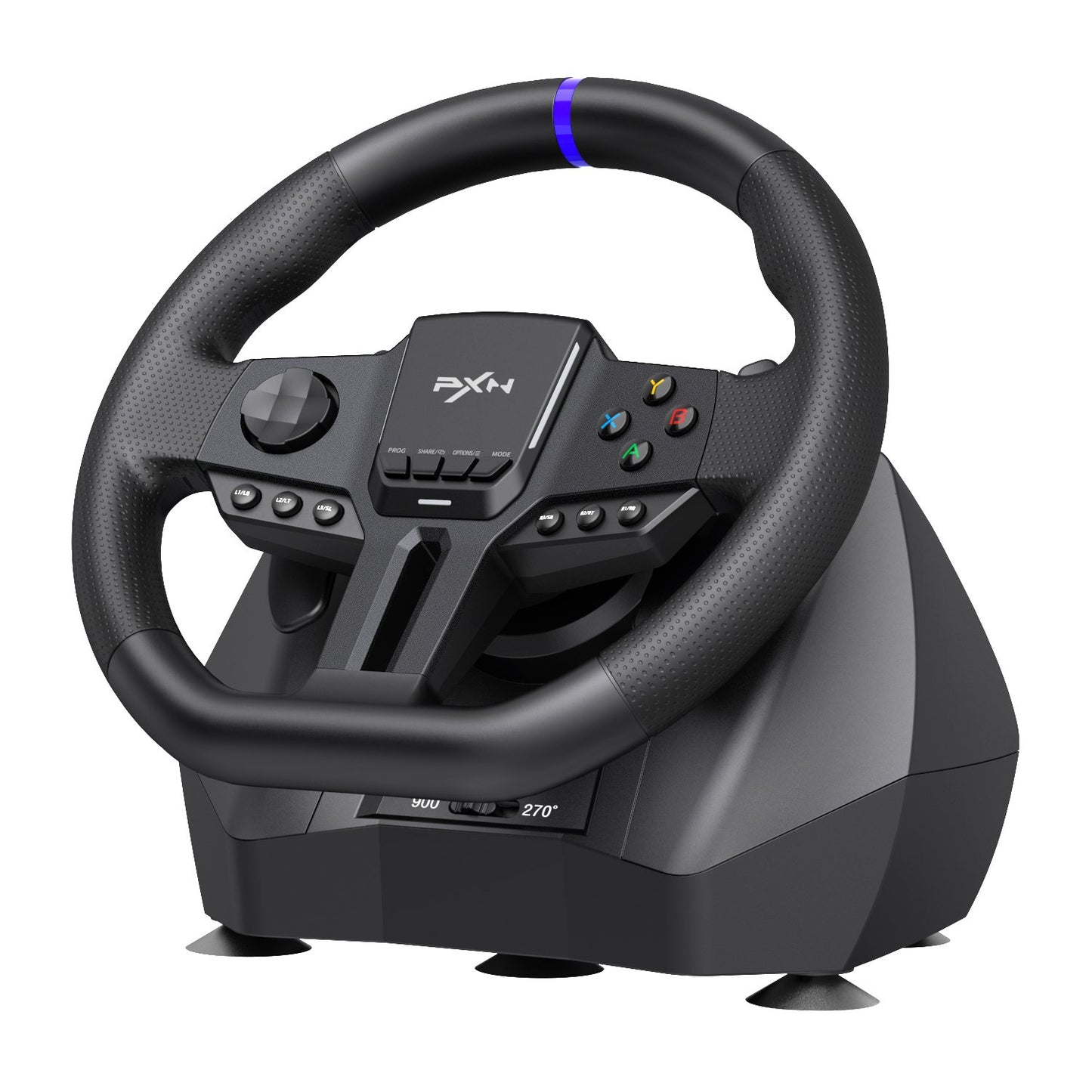 PXN V900 Gen2 Gaming Steering Wheel with Pedal Set