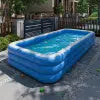 Three Ring Raised Family Inflatable Swimming Pool