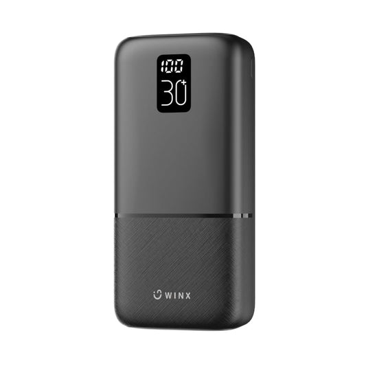 WINX GO Fast 2 30,000mAh 22.5W PD20 Fast Charging Power Bank (USB-C, LCD Display, Portable Charger)