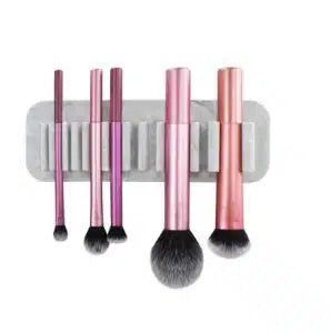 Wall Mount Silicone Makeup Brush Holder