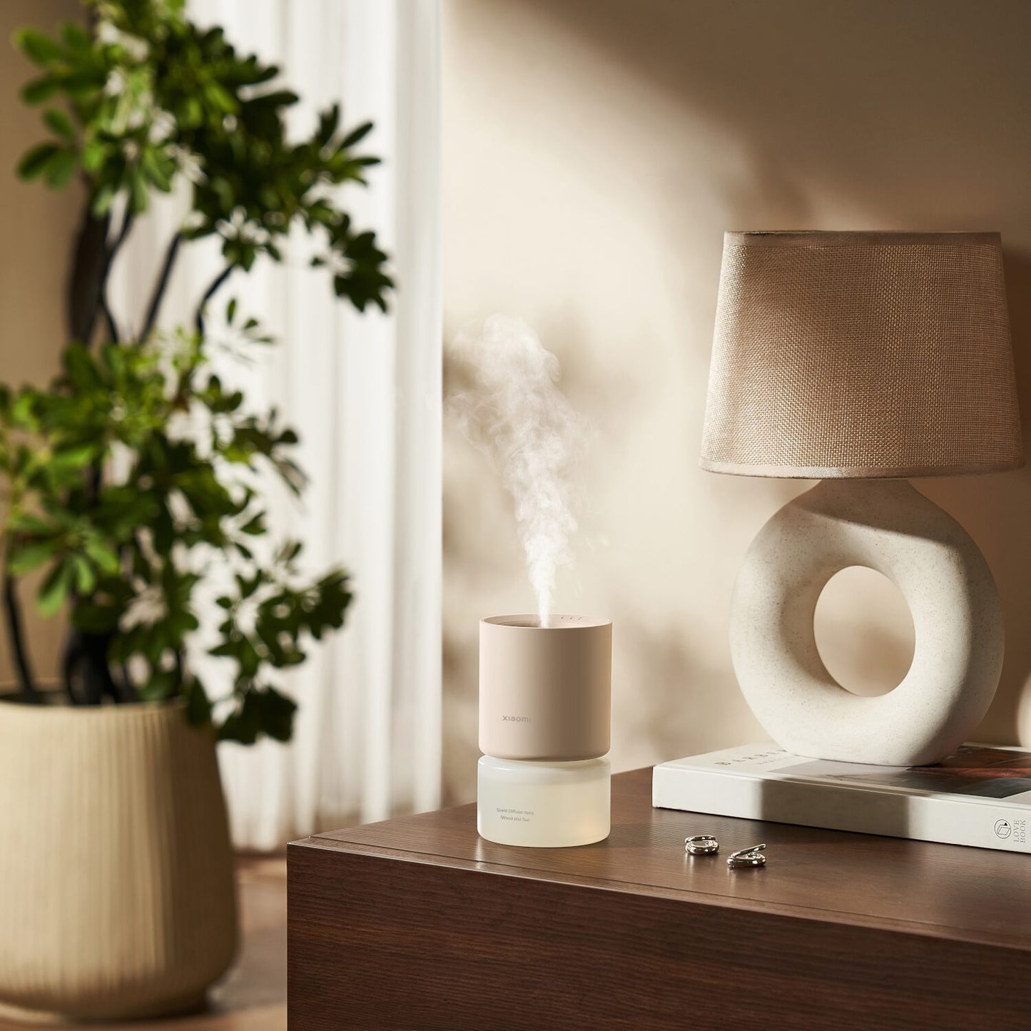 Xiaomi Smart Scent Diffuser 16 million colour RGB lighting modern interior